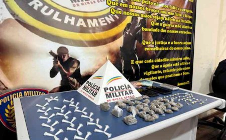Operação policial prende duas pessoas por tráfico no bairro São José