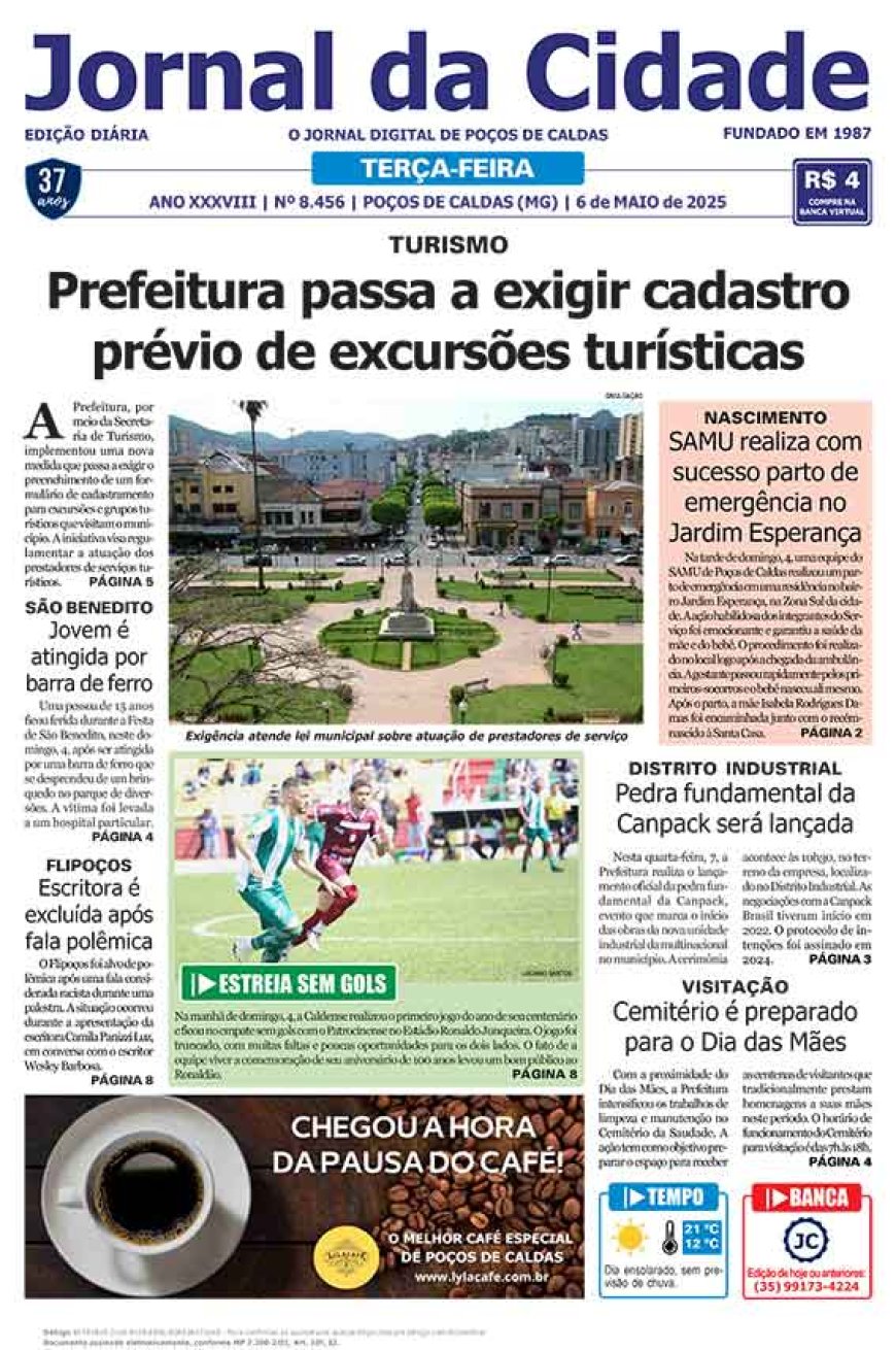 Jornal da Cidade 06 de maio de 2025