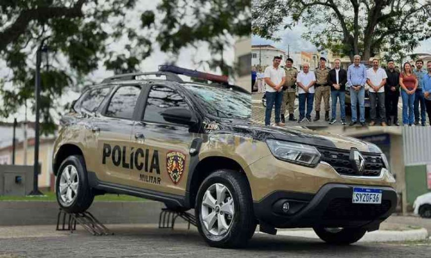 Caldas ganha reforço na segurança pública com nova viatura da PM