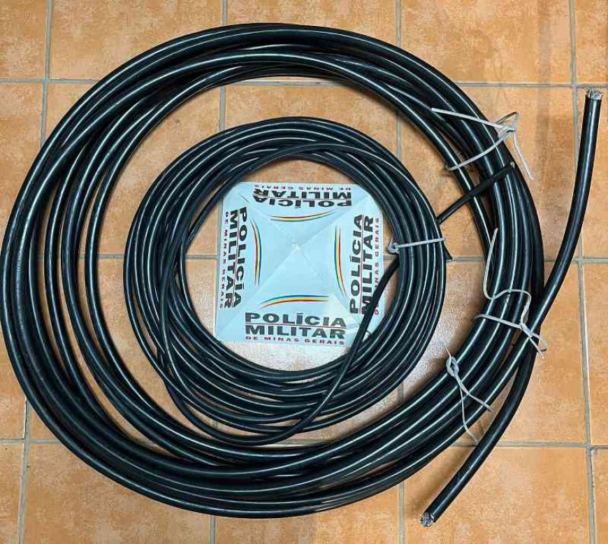 Homem é preso por furto de fiação de telefonia no Jardim dos Estados