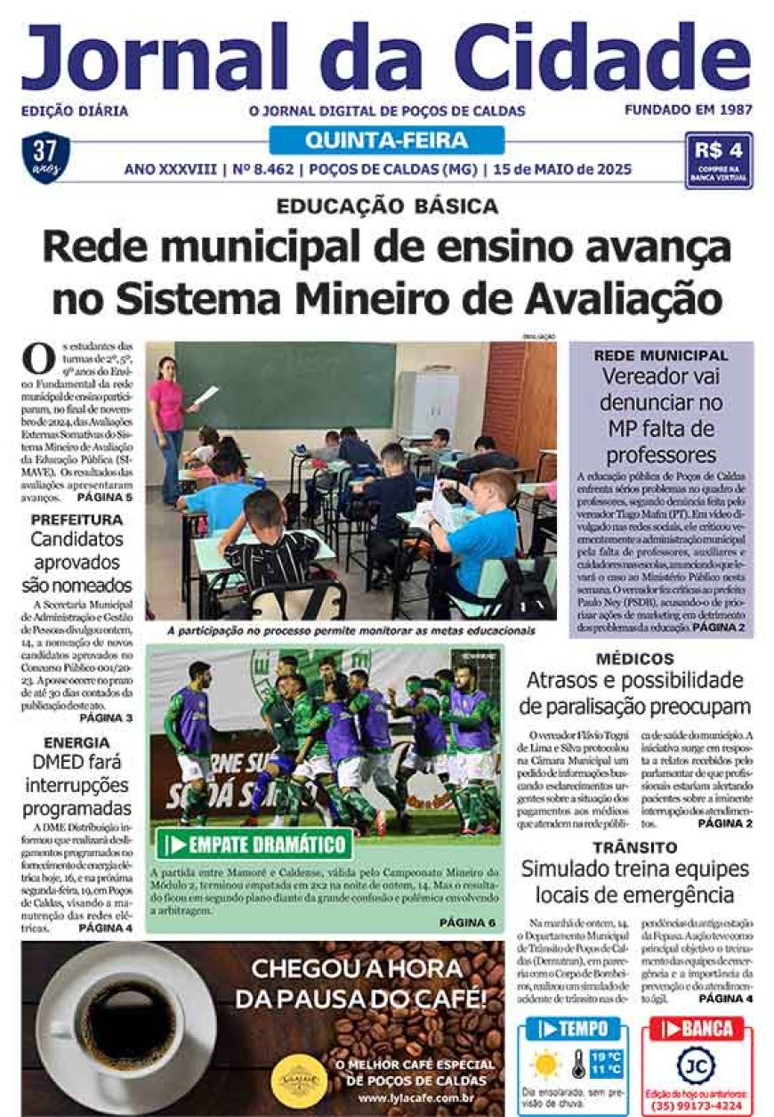 Jornal da Cidade 15 de maio de 2025
