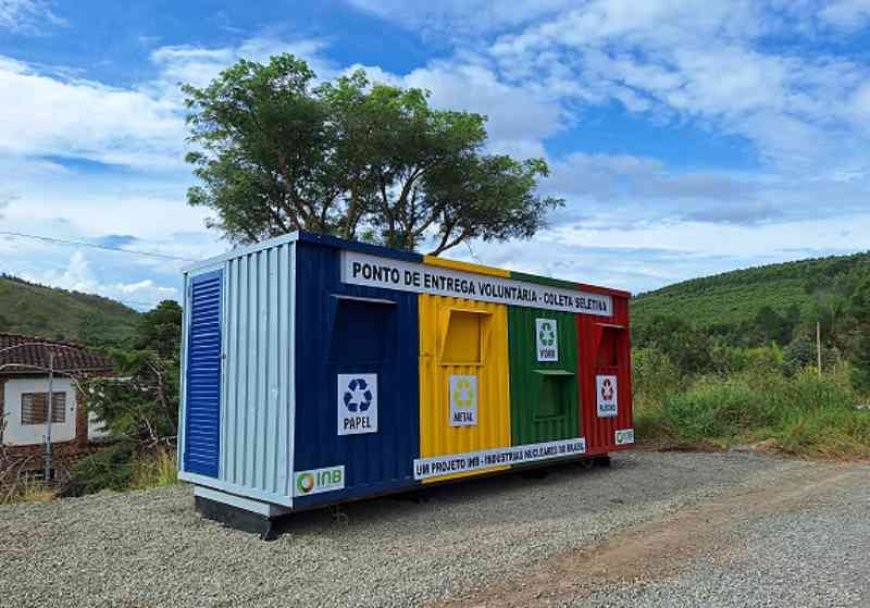 Comunidades rurais de Caldas, Poços e Andradas ganham ponto de coleta seletiva
