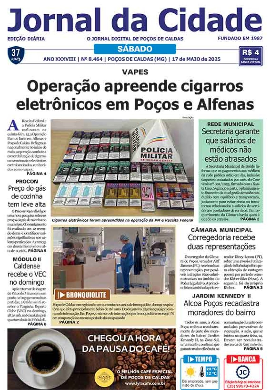 Jornal da Cidade 17 de maio de 2025