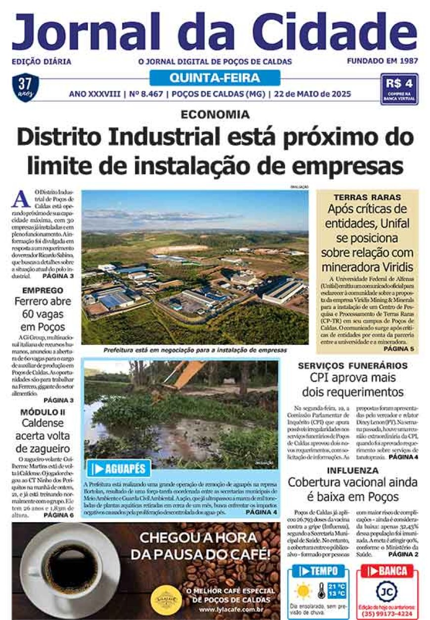 Jornal da Cidade 22 de maio de 2025