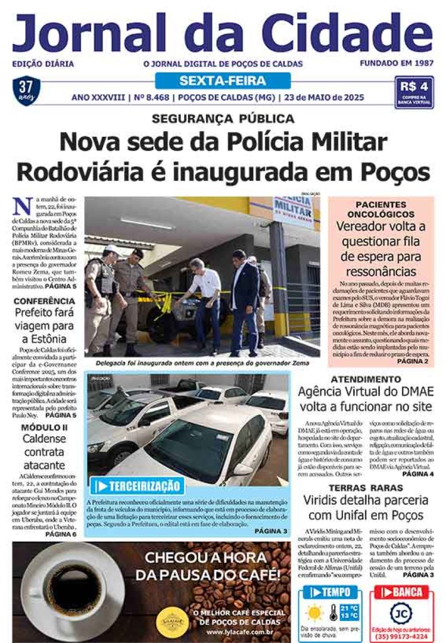 Jornal da Cidade 23 de maio de 2025