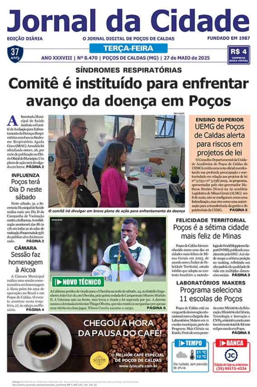 Jornal da Cidade 27 de maio de 2025