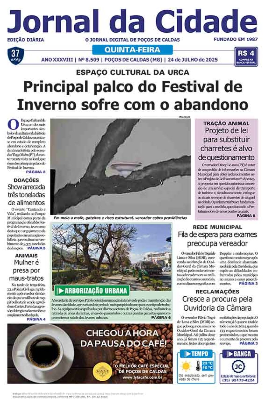 Jornal da Cidade 24 de julho de 2025
