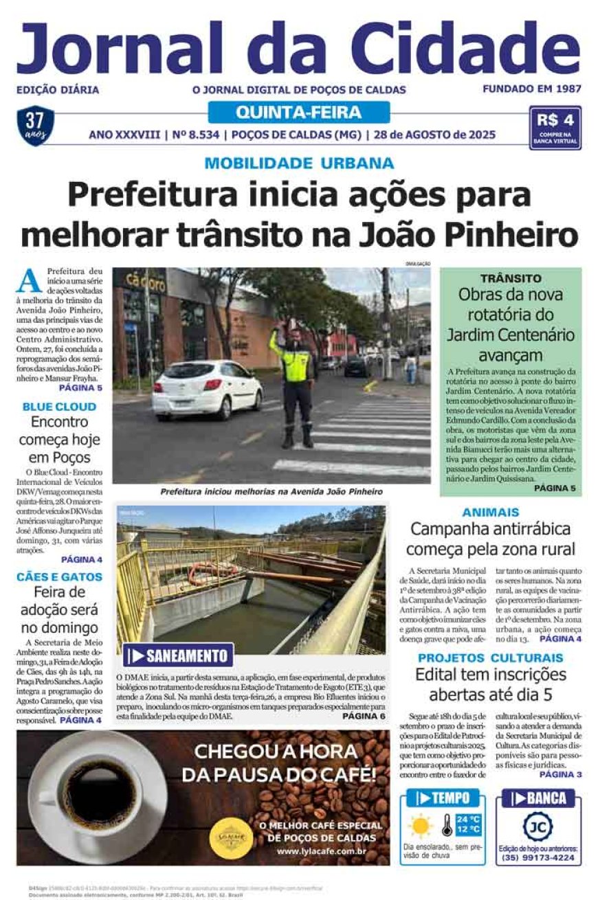 Jornal da Cidade 28 de agosto de 2025