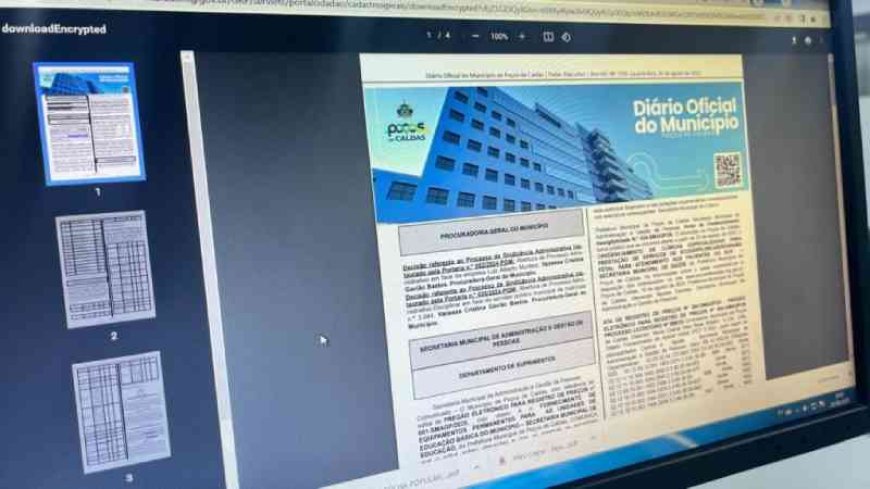 Mudança no Diário Oficial visa eliminar edições suplementares