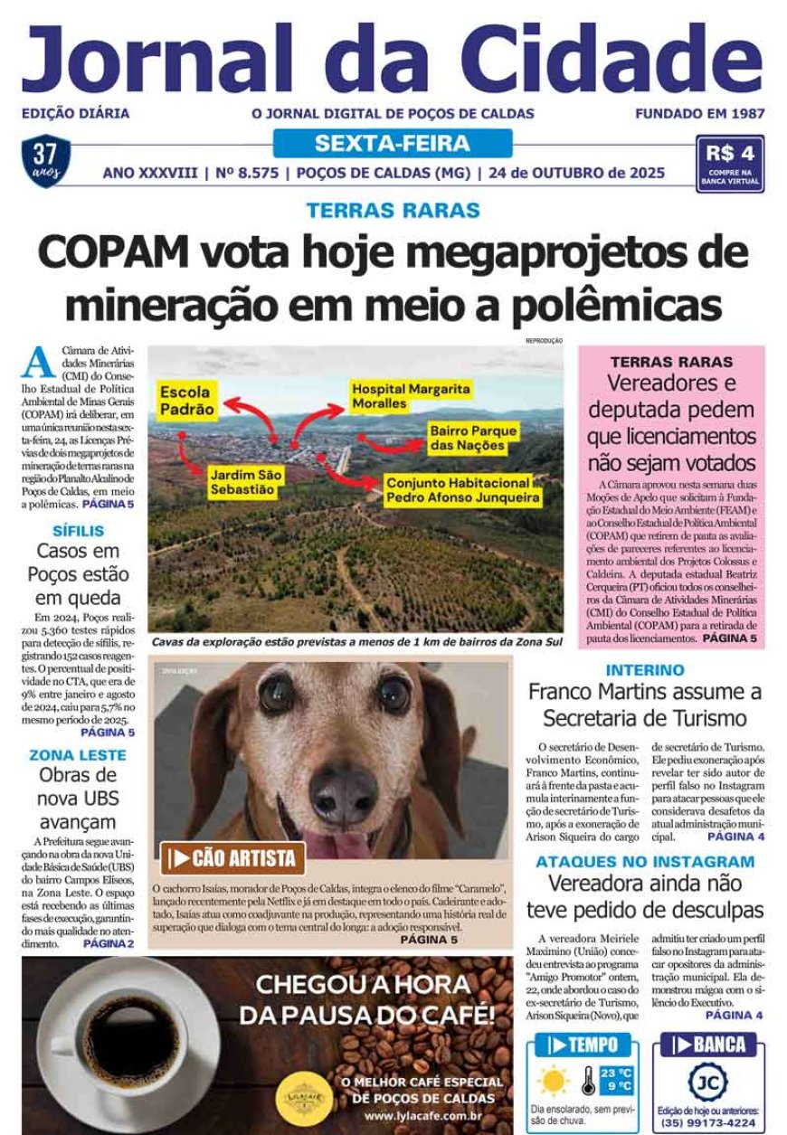 Jornal da Cidade 24 de outubro de 2025