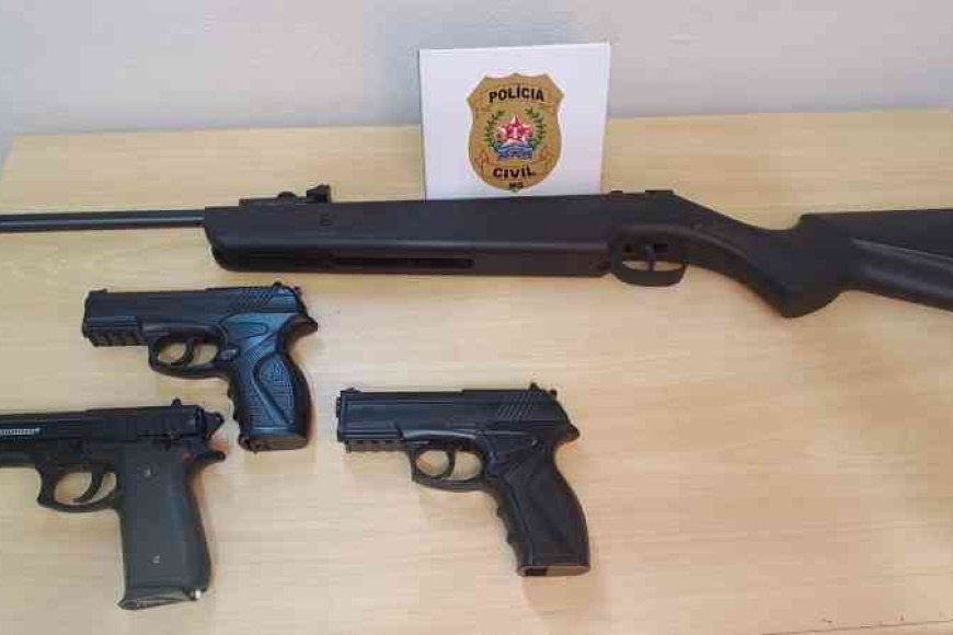 Polícia Civil apreende simulacros de arma em Botelhos