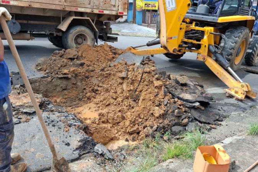 DMAE interdita trecho da Rua Jabaquara para manutenção emergencial