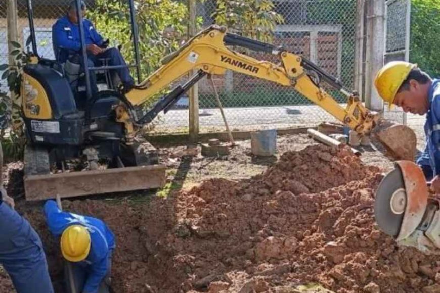 Manutenção de rede de água no Vila Rica afeta abastecimento no bairro e região