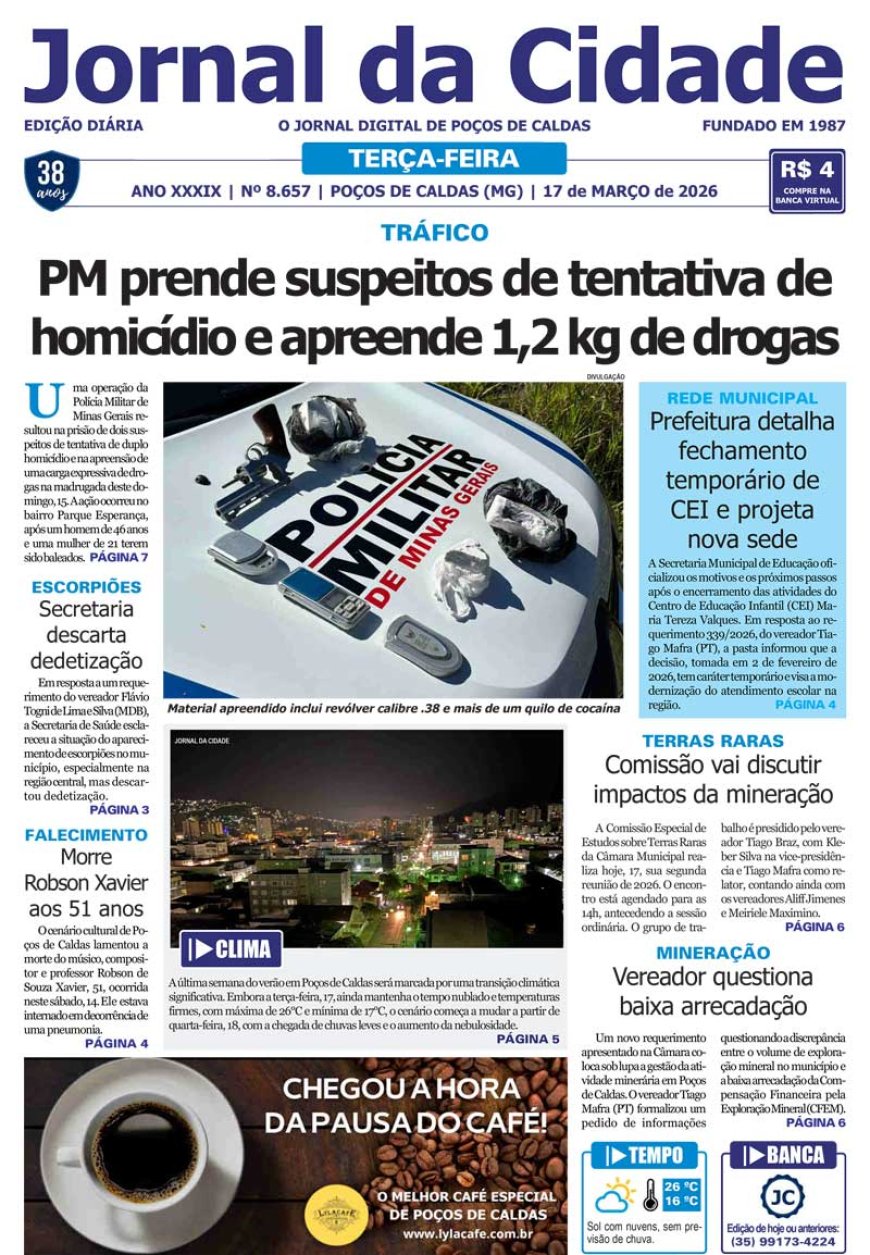 Jornal da Cidade 17 de março de 2026