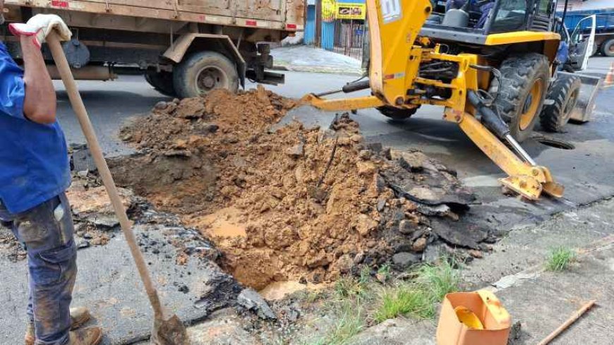 DMAE interdita trecho da Rua Jabaquara para manutenção emergencial