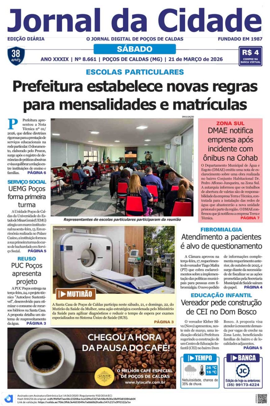 Jornal da Cidade 21 de março de 2026