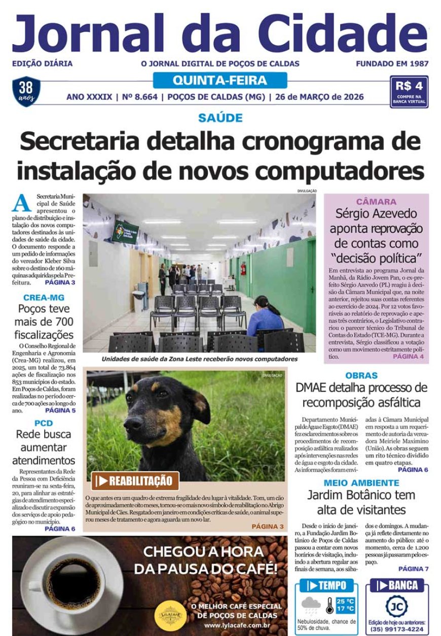 Jornal da Cidade 26 de março de 2026