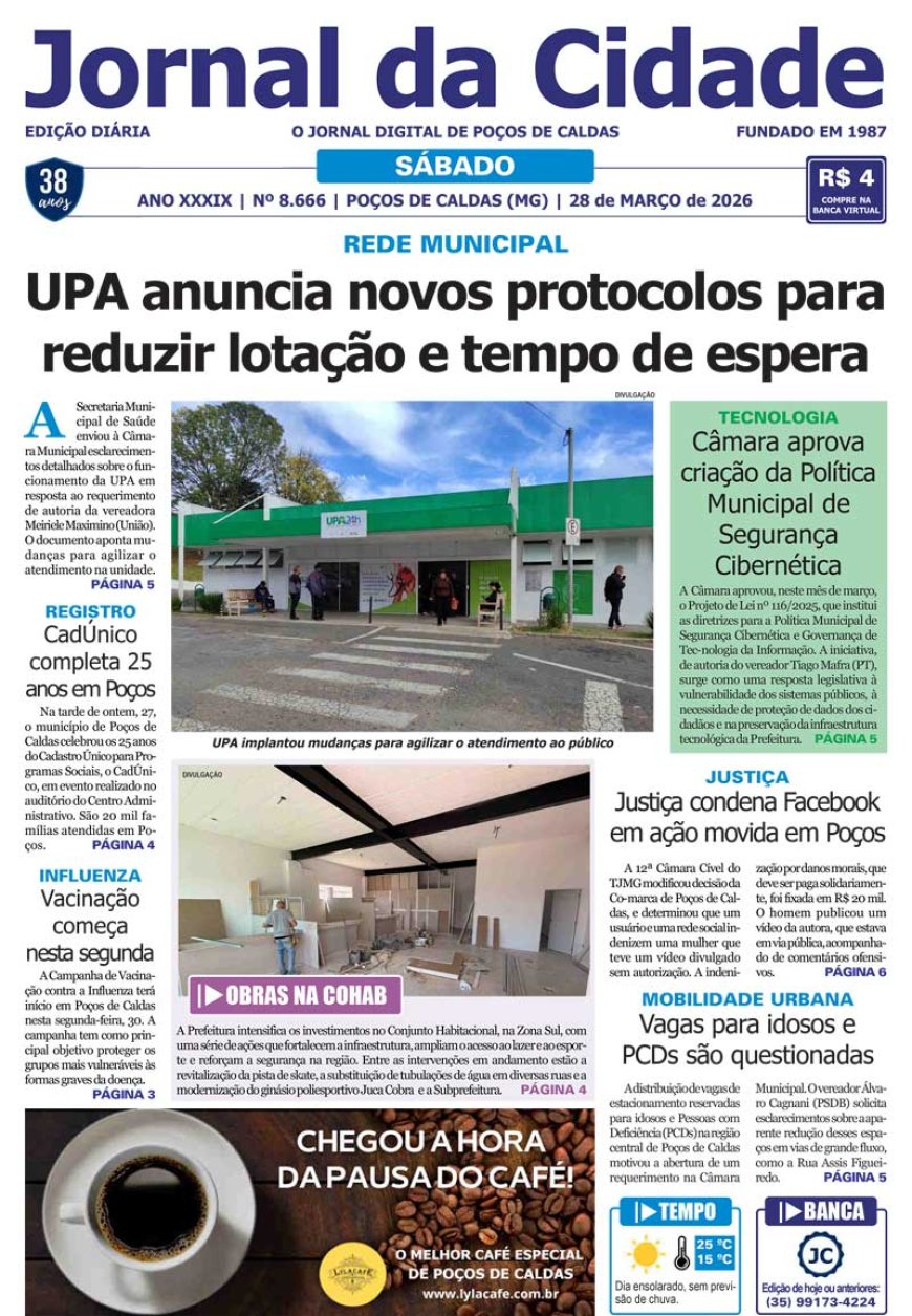 Jornal da Cidade 28 de março de 2026