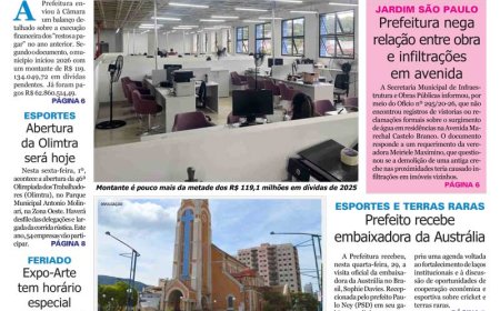 Jornal da Cidade 01 de maio de 2026