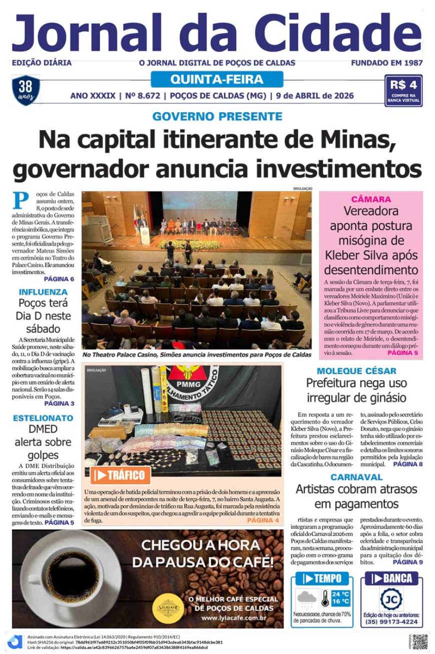 Jornal da Cidade 09 de abril de 2026