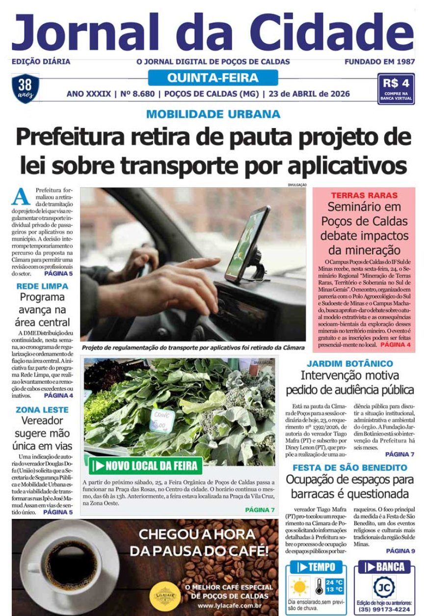 Jornal da Cidade 23 de abril de 2026
