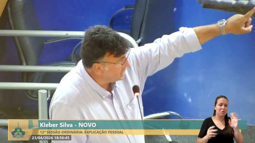 Vereador sobe o tom e faz duras críticas contra prefeito e secretários