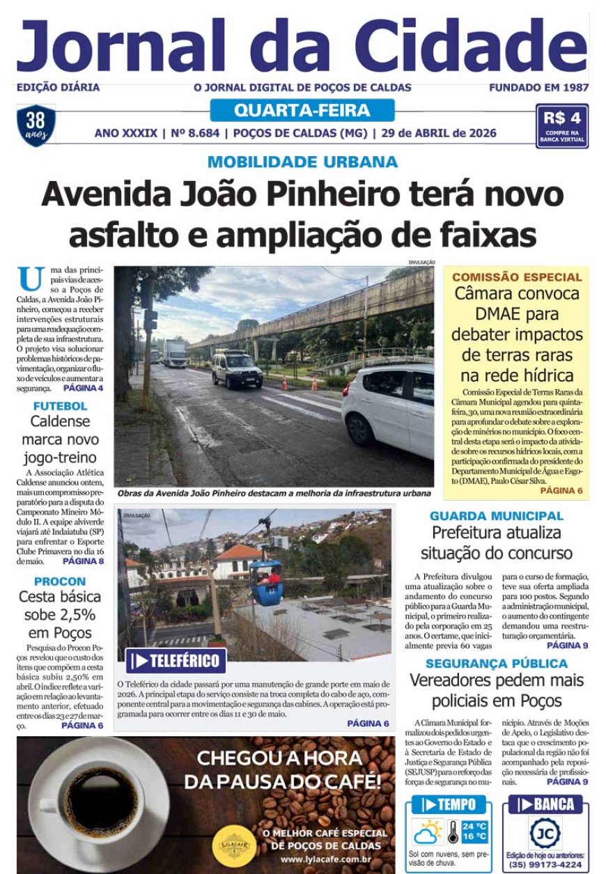 Jornal da Cidade 29 de abril de 2026