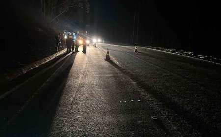 Idoso de 75 anos é atingido por caminhão na Rodovia do Contorno