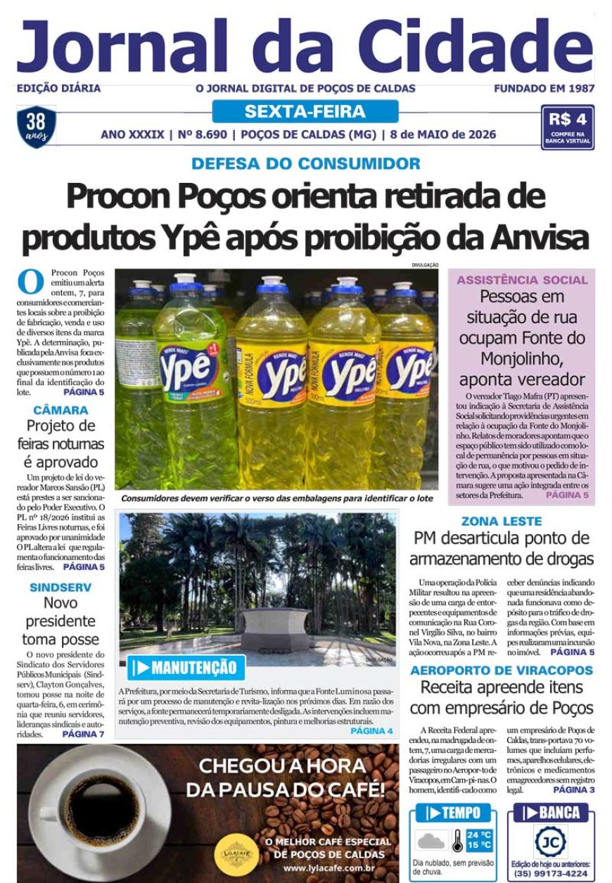 Jornal da Cidade 08 de maio de 2026