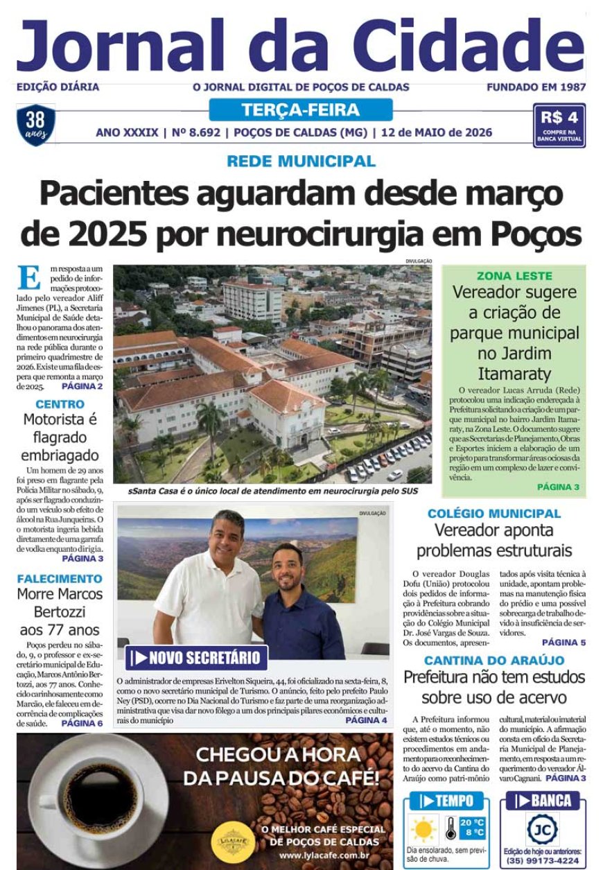 Jornal da Cidade 12 de maio de 2026