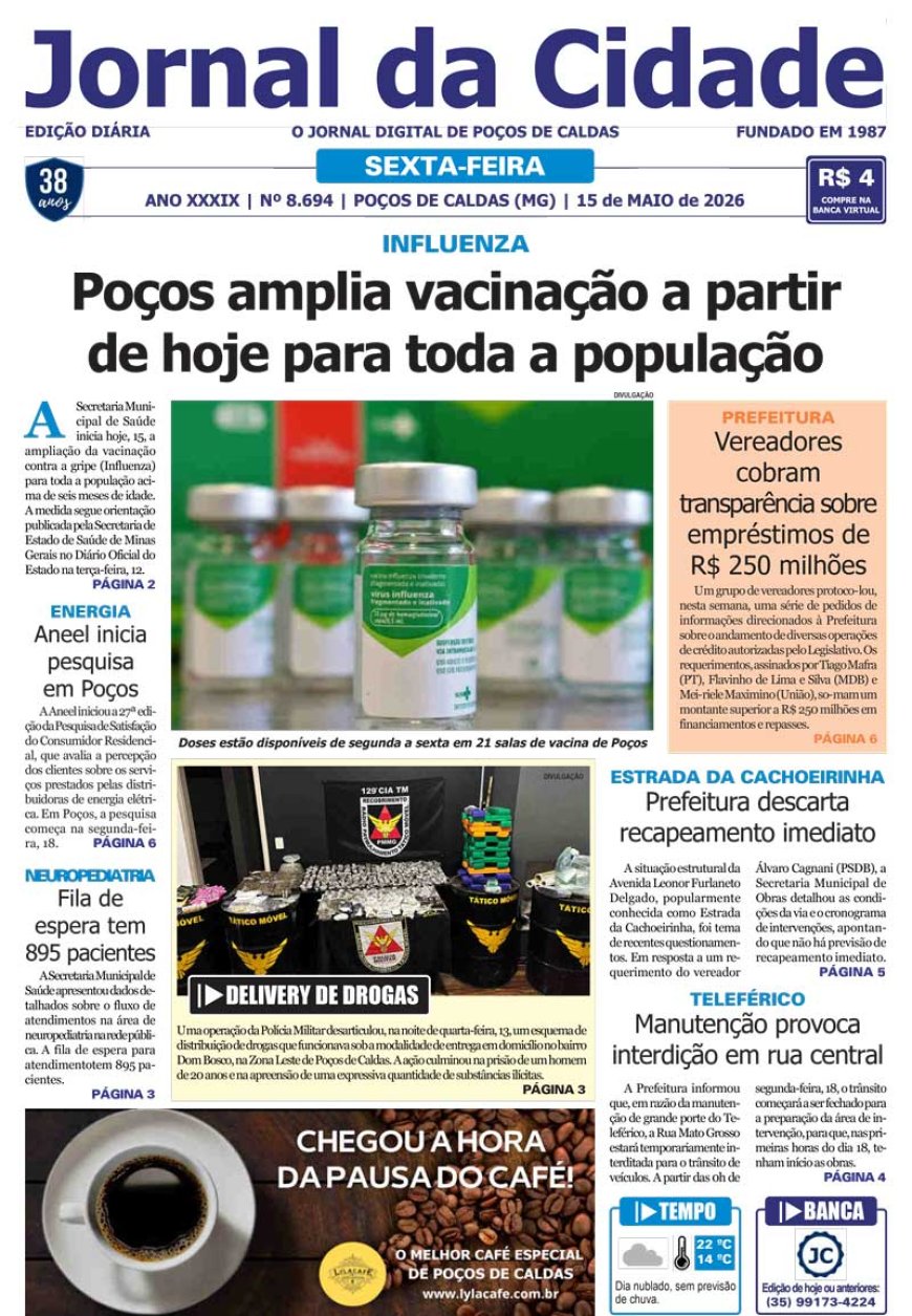 Jornal da Cidade 15 de maio de 2026
