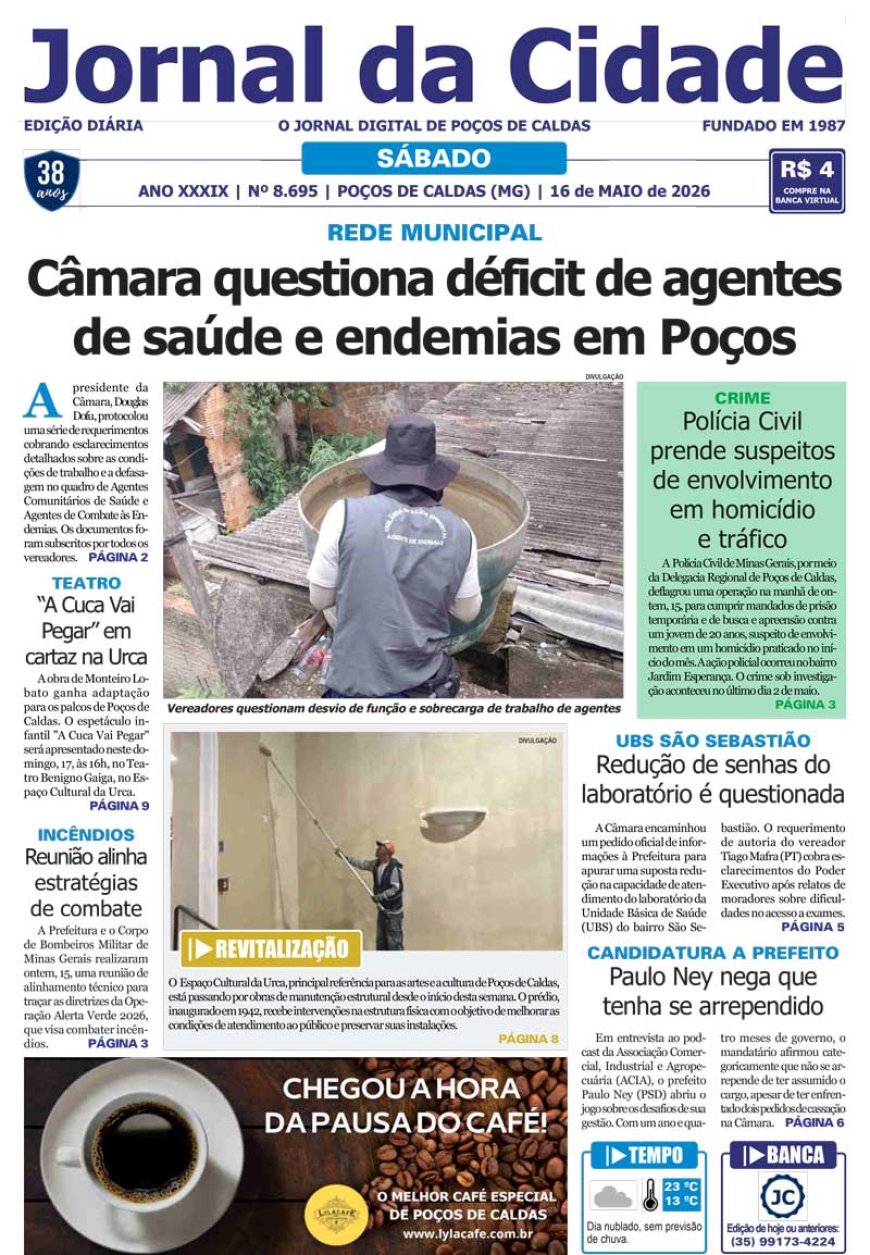 Jornal da Cidade 16 de maio de 2026