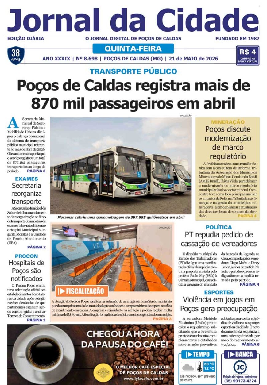 Jornal da Cidade 21 de maio de 2026