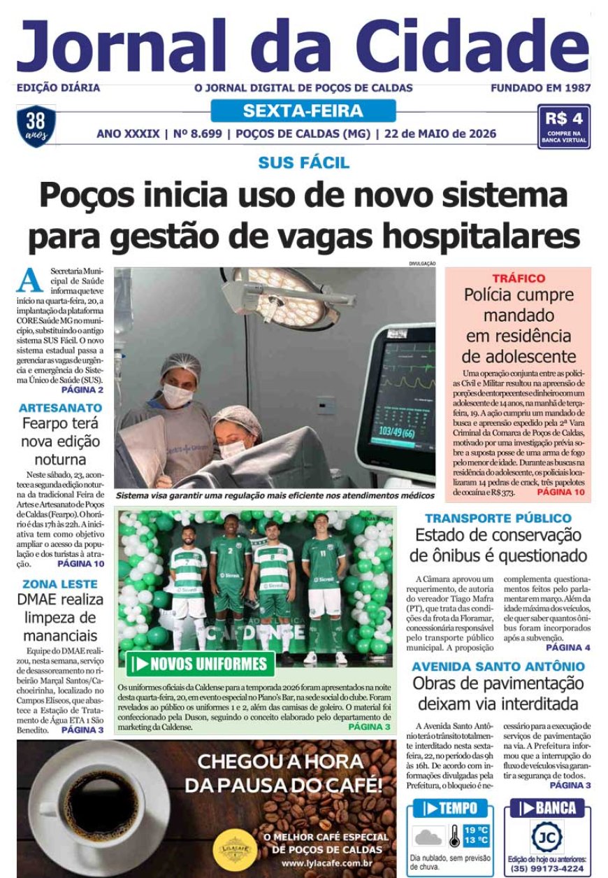 Jornal da Cidade 22 de maio de 2026