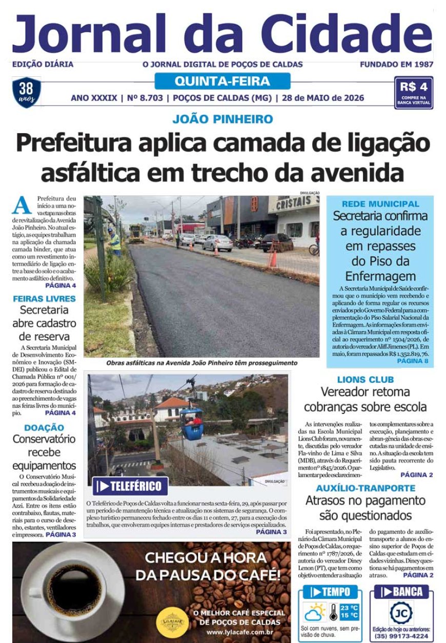 Jornal da Cidade 28 de maio de 2026