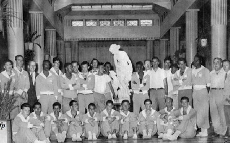 A Seleção de 1958 em Poços de Caldas