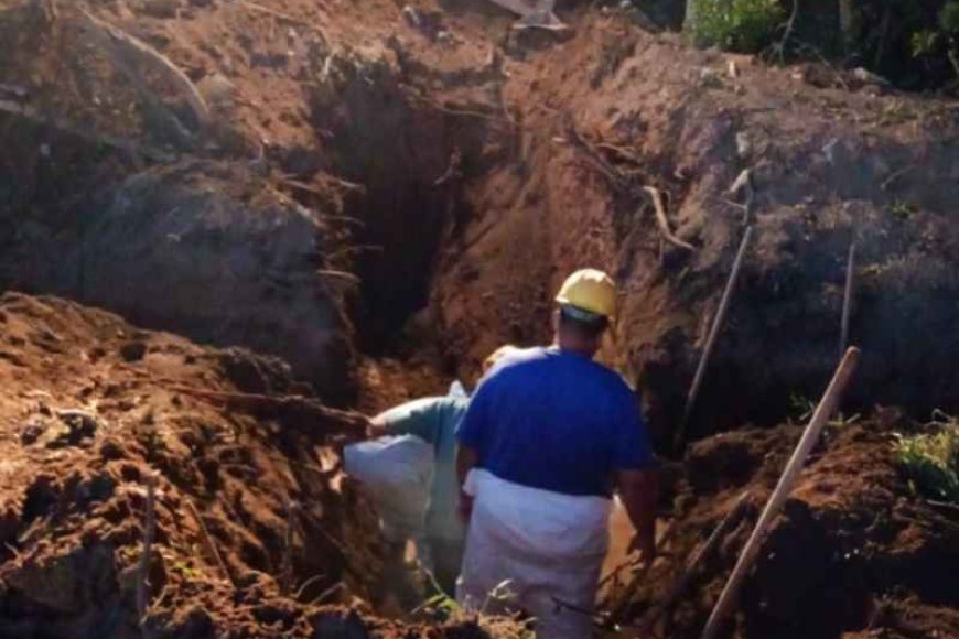 Erro em obra de empreiteira da EPR quebra tubulação