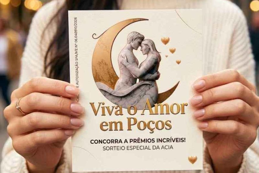 ACIA divulga sorteados da campanha Viva o Amor em Poços