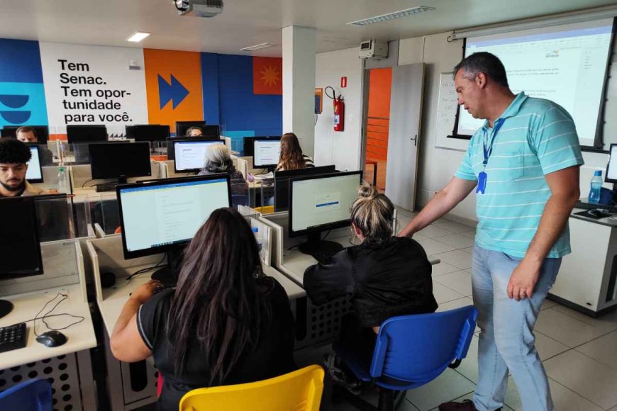 Senac em Poços abre inscrições para cursos de qualificação profissional gratuitos em diversas áreas