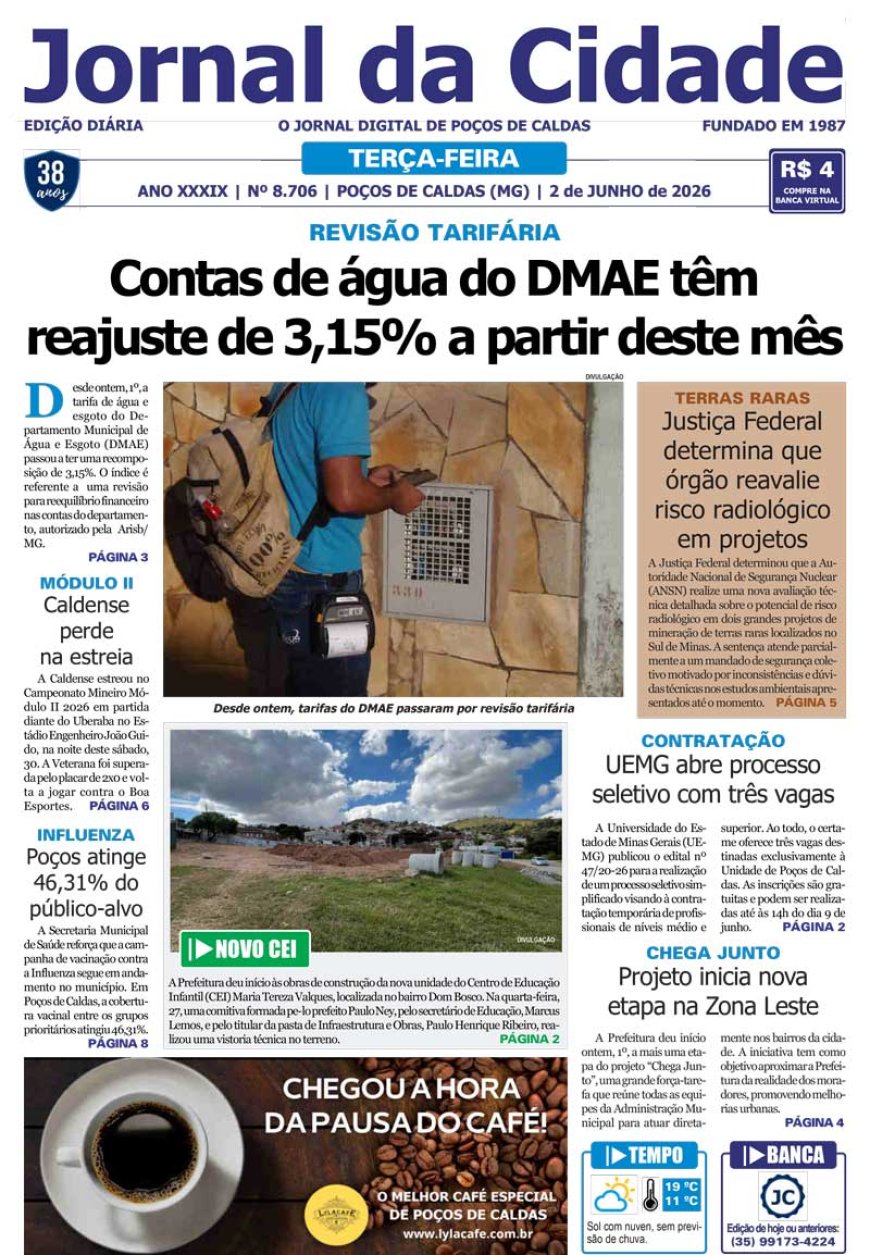 Jornal da Cidade 02 de junho de 2026