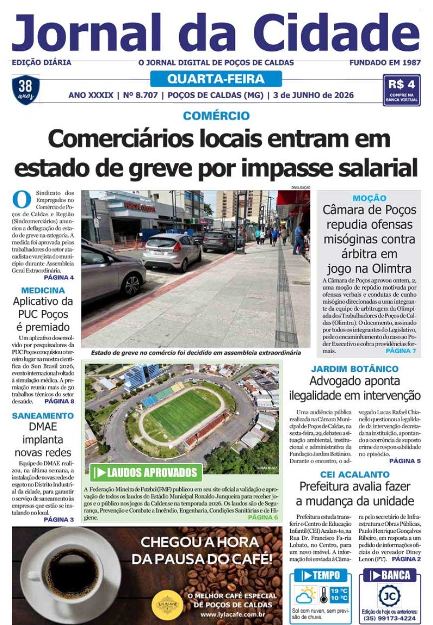 Jornal da Cidade 03 de junho de 2026
