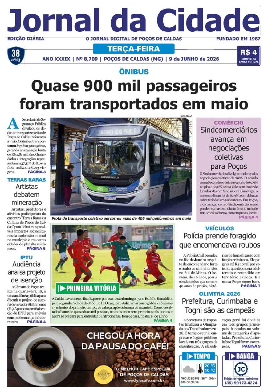 Jornal da Cidade 09 de junho de 2026