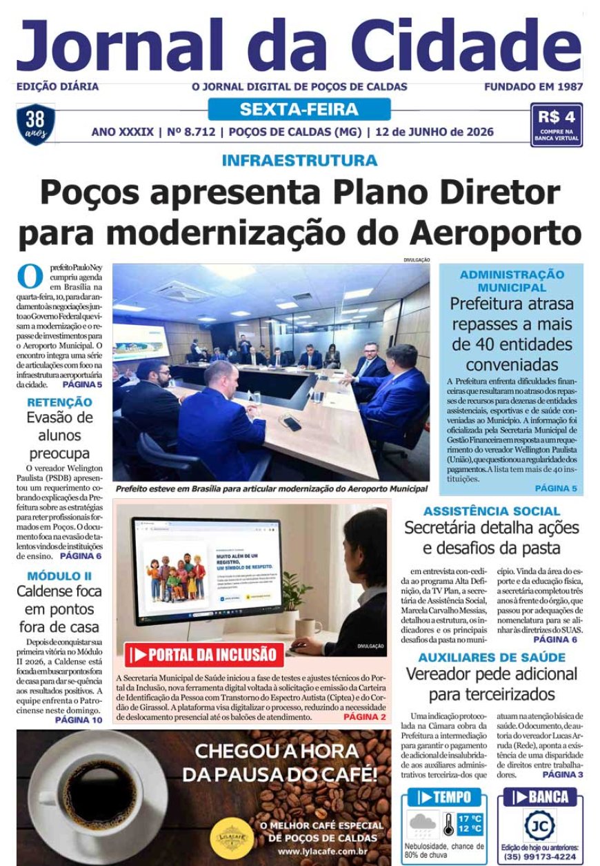 Jornal da Cidade 12 de junho de 2026