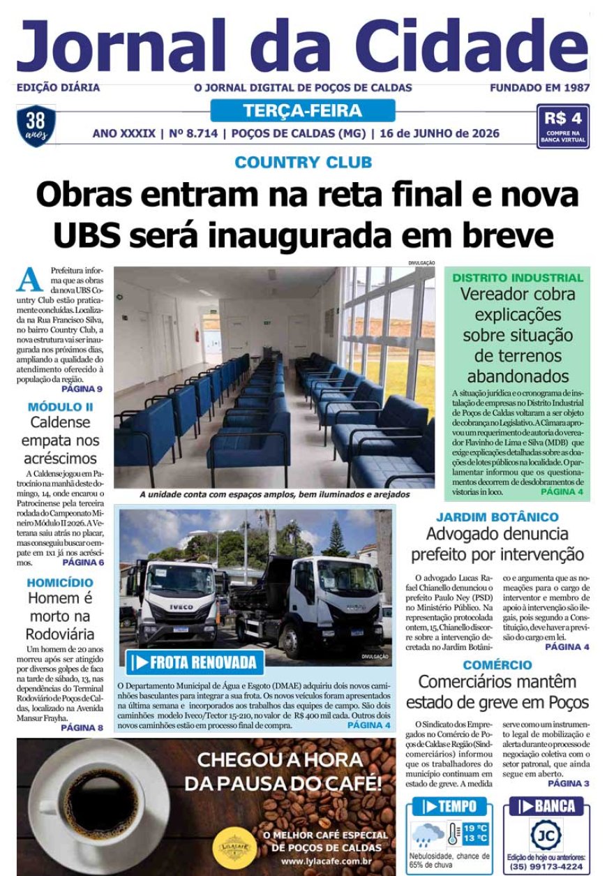 Jornal da Cidade 16 de junho de 2026