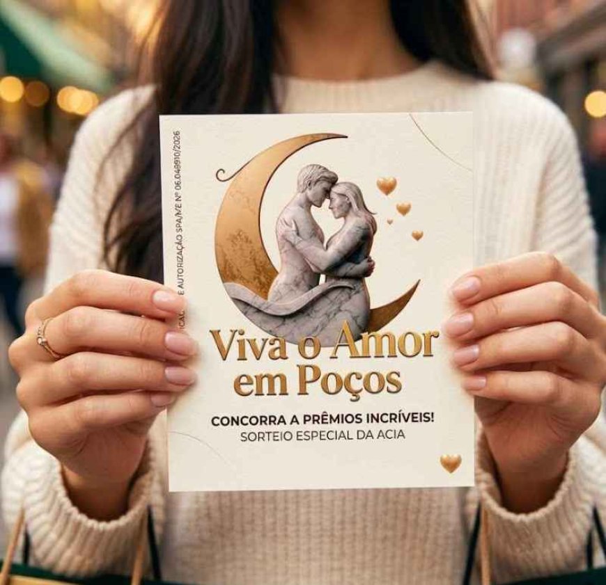 ACIA divulga sorteados da campanha Viva o Amor em Poços