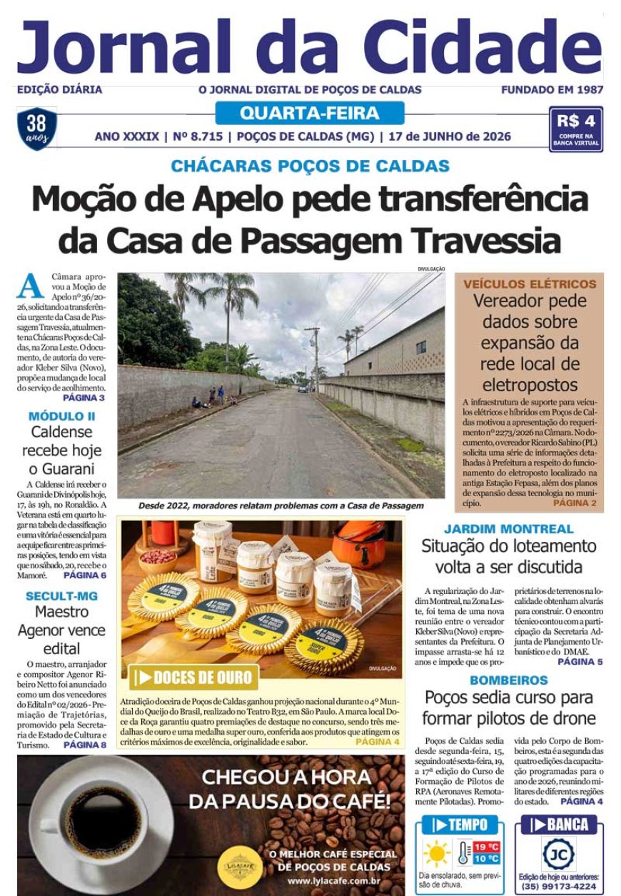 Jornal da Cidade 17 de junho de 2026