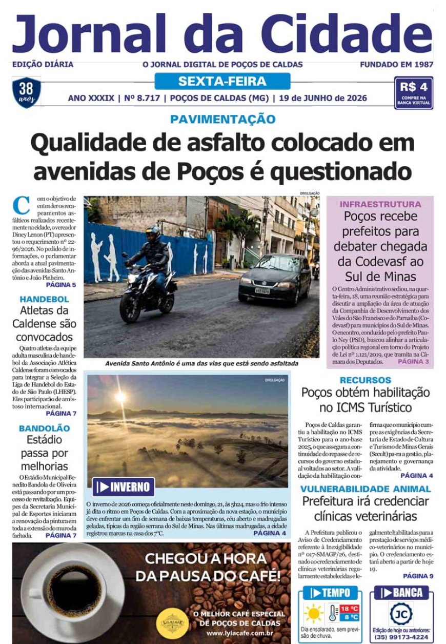 Jornal da Cidade 19 de junho de 2026