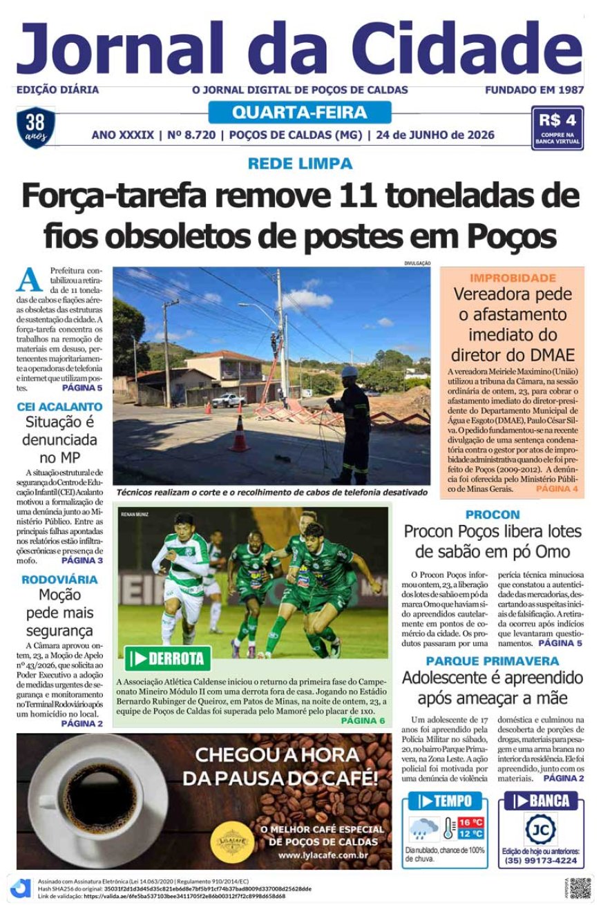 Jornal da Cidade 24 de junho de 2026