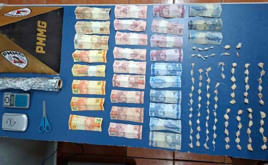 PM apreende 101 pedras de crack na Zona Leste