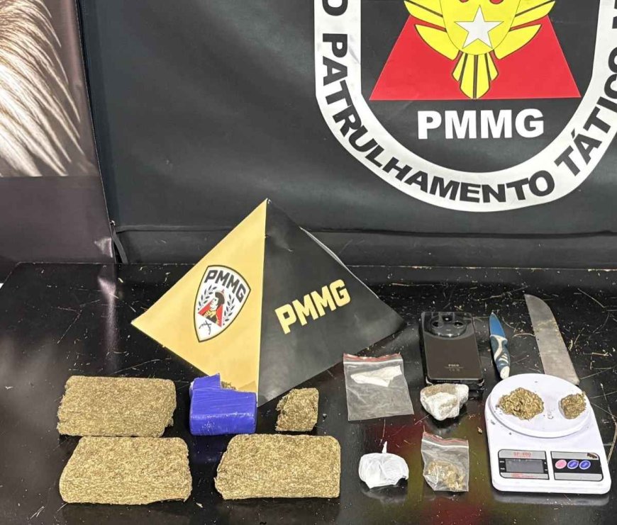 Apreensão de drogas mobiliza PM na Zona Leste